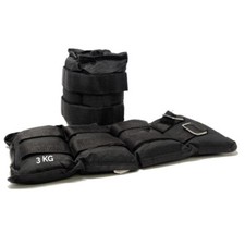 PESI PER CAVIGLIE E POLSI SPORT FITNESS RESISTENZA 2 POLSIERE CAVIGLIERE DA 3 KG