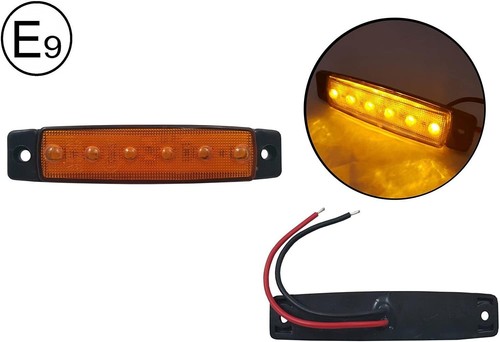 12v led side marker - marker, amber