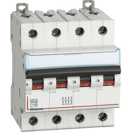 Interruttore magnetotermico - magnetotermico, 4p