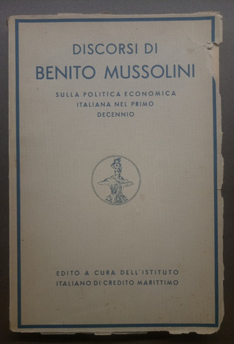 Discorsi benito mussolini - benito,