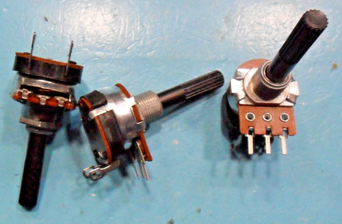 1pz potenziometro lineare con - 1pz.,