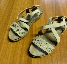 Scarpe Sandali Geox Donna - TG: 36 con Zeppa - Beige - Made in Italy - USATE