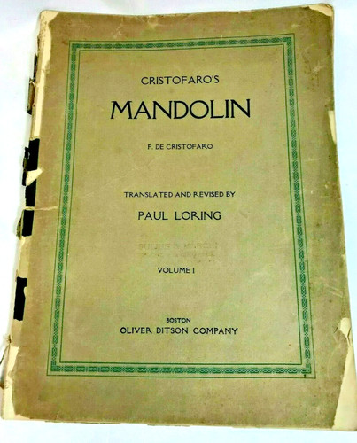 Mandolino cristofaro - mandolino, di