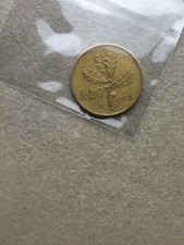 Lire 20 Del 1957 Con