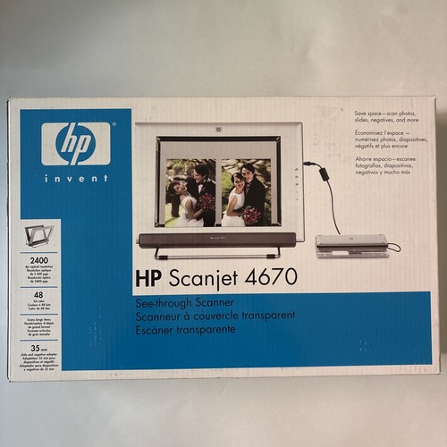 Scanjet 4670 scanner piano - hp,