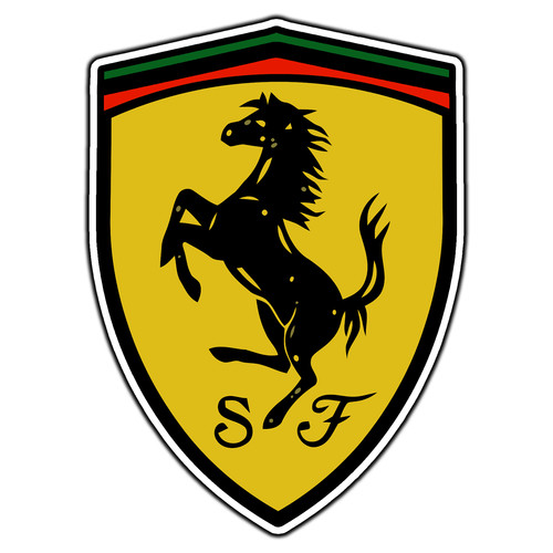 Adesivo scuderia ferrari - scuderia,