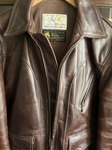 Giacca pelle cavallo - pelle,
