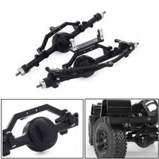 Per 1/10 RC Crawler Auto RC4WD Gelande II TF2 D110 D90 Metallo Assale Anteriore Posteriore 