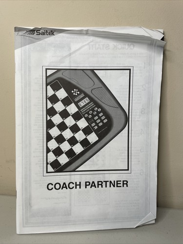 Saitek kasparov coach partner - coach,