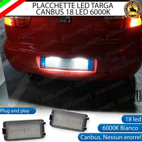 Placchette led luci targa 18 - a,