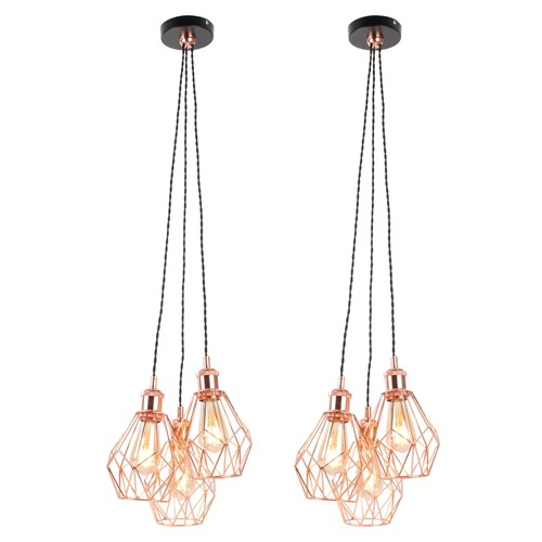 Set plafoniere geometriche - set,