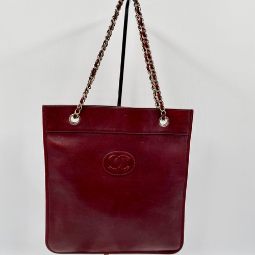 Borsa chanel bordeaux pelle - borsa, di