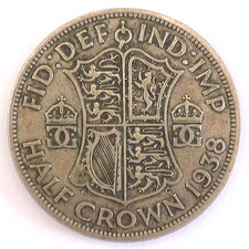 Halfcrown, (1/2 Crown)