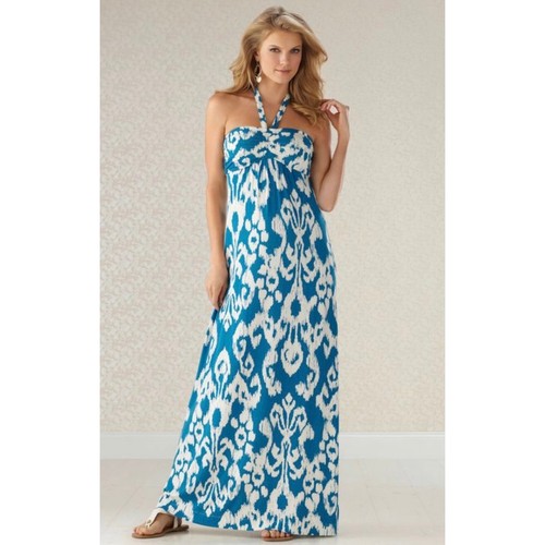 Abito maxi reggiseno - abito, blu
