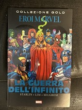 EROI MARVEL LA GUERRA DELL'INFINITO COLLEZIONE GOLD