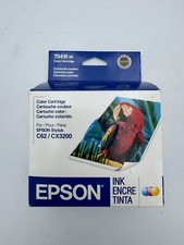 Epson T041020 cartuccia inchiostro originale tricolore scaduta 10/2008 stilo C62 CX3200