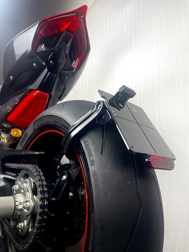 Supporto targa ruota carbon - supporto,
