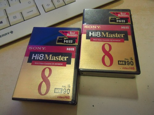 Sony hi8 master 8mm video - hi8,