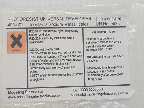 Pcb universale photoresist - pcb,