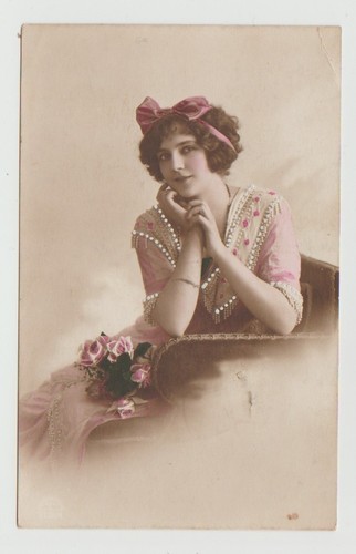 Donna viaggiata 1915 - donna, fp