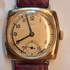 collezione privata : orologio vintage Rolex Rolco cushion case 1930 Gold 9kt
