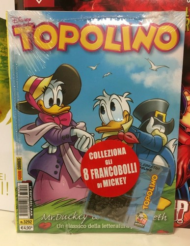 Topolino 3292 con francobolli - topolino,
