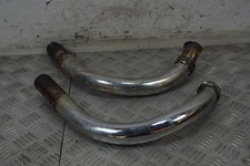 93798- Coppia Collettori Di Scarico Jawa 634 350 Dal 1970 Al 1984