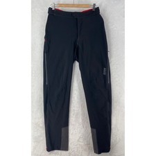 Gore Bike Wear Pantalone Uomo Large Nero Windstopper Soft Shell Ciclismo