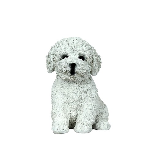 Carino bianco cucciolo cane - bianco, di