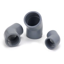 Raccordo a gomito 45 gradi PVC