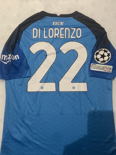 Maglia napoli home match worn - maglia,