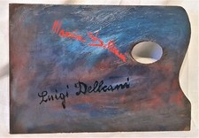 Tavolozza dipinta dai Pittori - Massimo e Luigi Delleani - 1918-1997