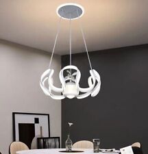 Lampadario a Sospensione LED Sfera Effetto Cristallo 3 Tonalità Luce da Interno