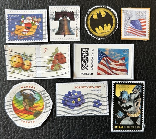 Lot timbres des - lot, usa