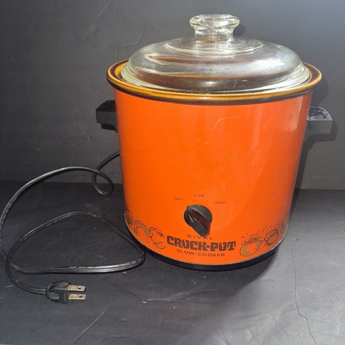 Vintage rival slow cooker - slow,