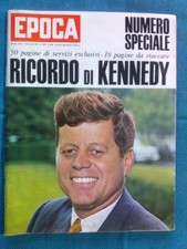 EPOCA / dicembre 1963 - RICORDO DI KENNEDY / Numero Speciale 