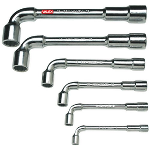 Set chiavi pipa cromate - set, a