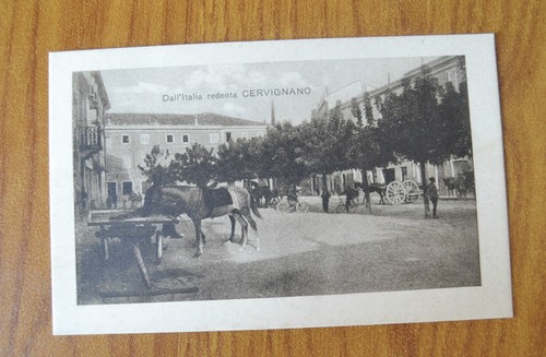 Cartolina udine cervignano - cartolina,