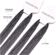 Collana In Acciaio Nero