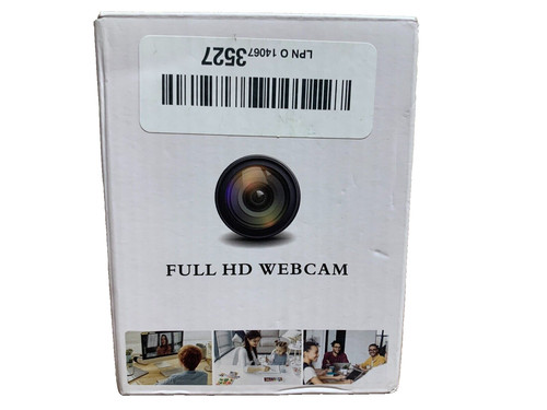 Full 1080p black webcam - full, hd