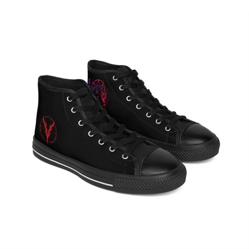 Sneakers neon demonic skater - sneakers,