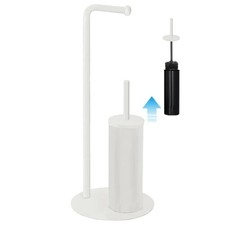 Piantana bagno portascopino e