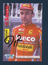 Cyclisme carte cycliste pate - carte,