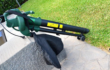 ASPIRATORE SOFFIATORE TRITURATORE ELETTRICO FOGLIE PULIZIA GIARDINO