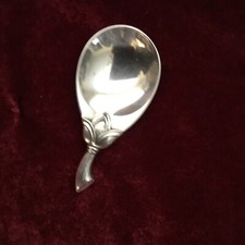 Cucchiaio Buccellati Tea Caddy argento sterling motivo Lipari 3" 1,2 oz