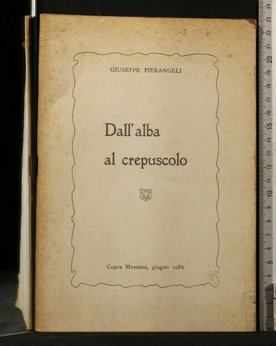 Dall alba crepuscolo - al,