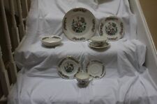 NB598 Bone China Indian Tree Servizio da tavola completo per un trio piatti zuppa