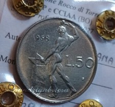 ✿REPUBBLICA 50 lire 1958