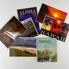 Lotto cartoline Hawaii e mappe