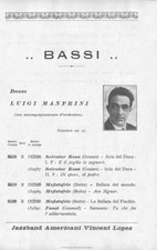 Italian bass luigi manfrini - bass,